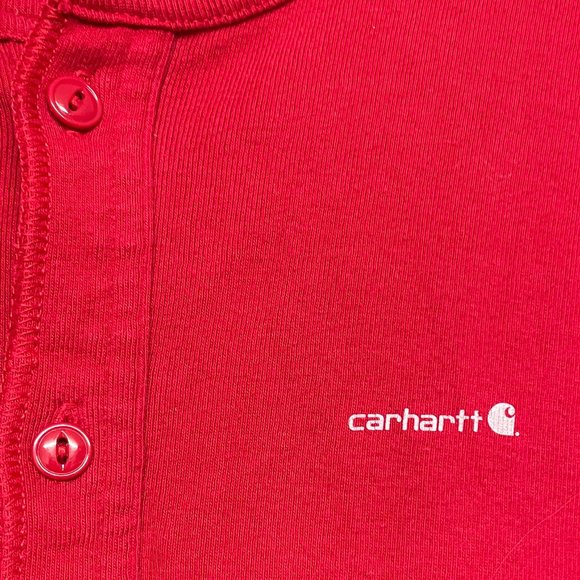 Carhartt K226 Midweight Cotton Union Suit Red Men's Medium - Picture 3 of 12